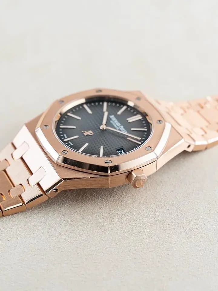 Audemars Piguet Royal Oak Jumbo "Grey" Rose Gold