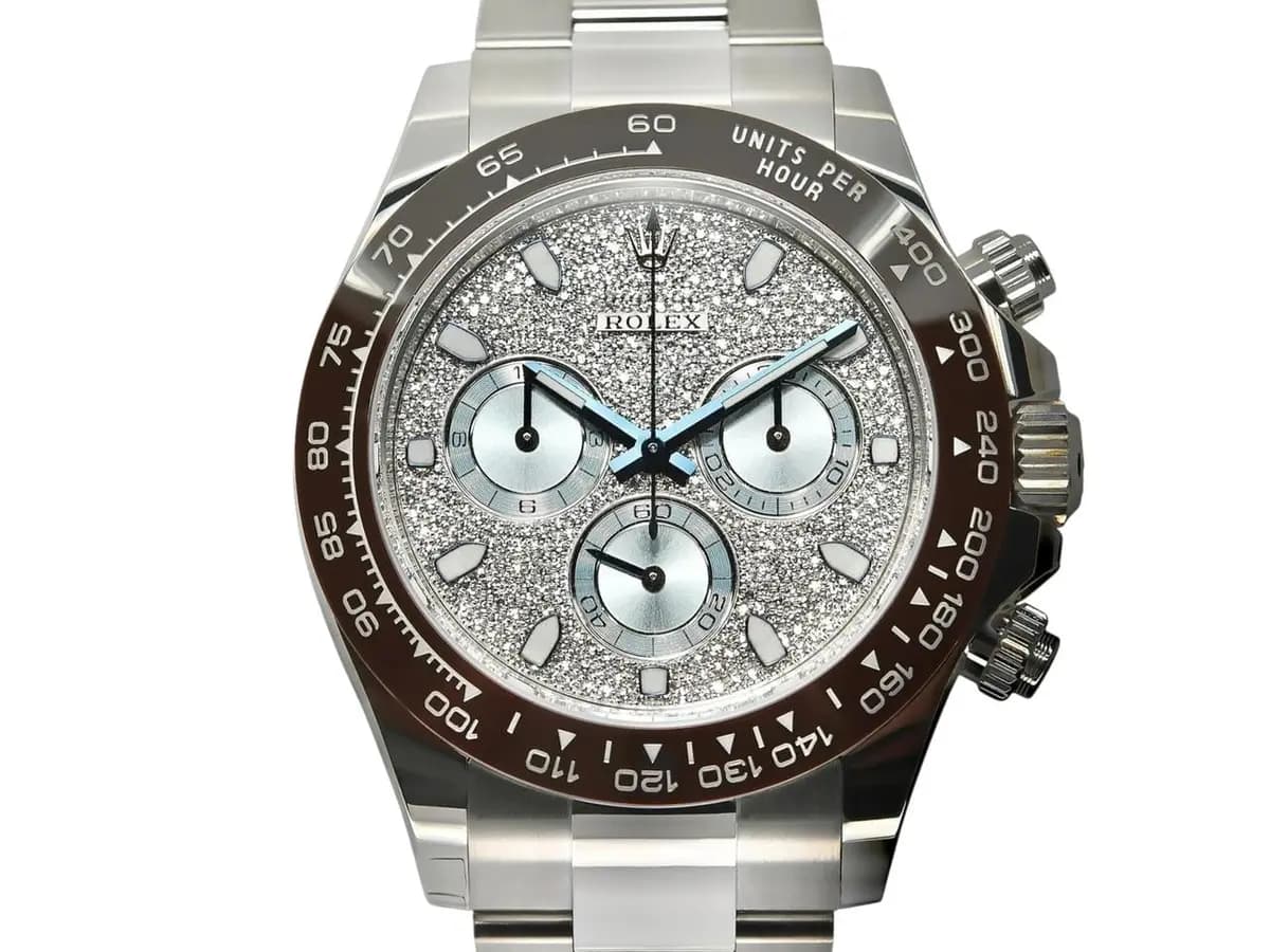 Rolex Daytona Diamond Pavé Dial 116506 Unworn Full Set