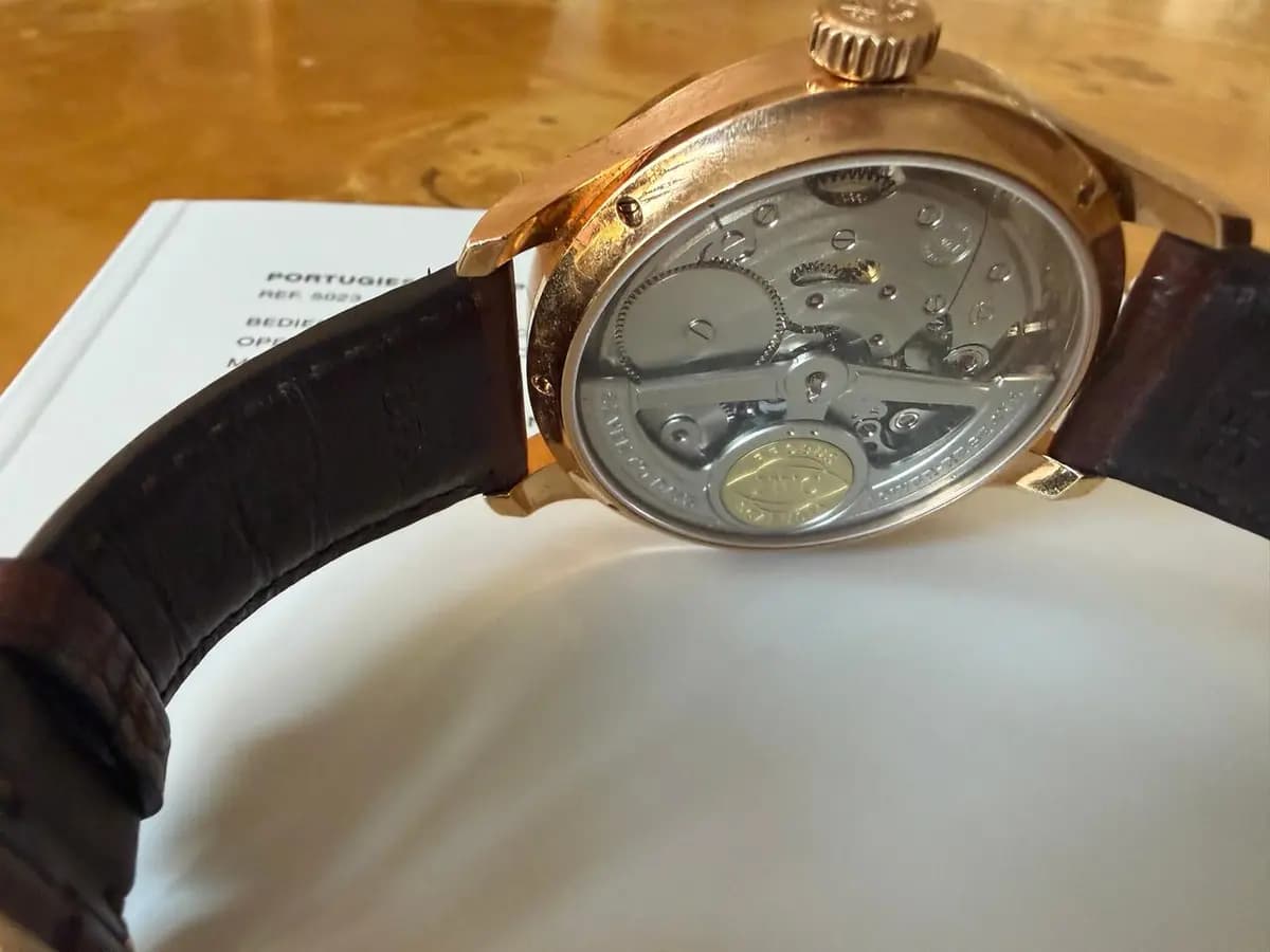 IWC Portuguese Perpetual Calendar 18K Rose Gold Full Set 2025 IWC Service