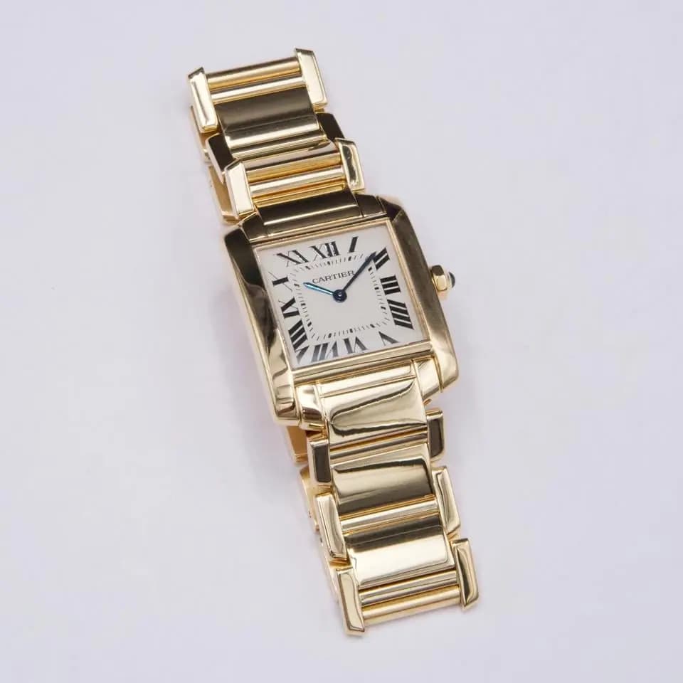 Cartier Tank Francaise W50003N2 Midsize Ladies Watch