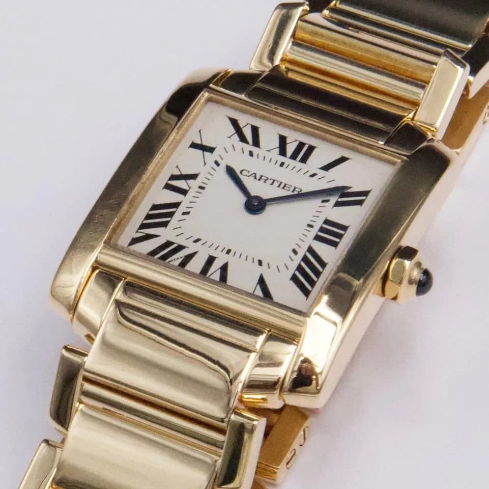 Cartier Tank Francaise W50003N2 Midsize Ladies Watch