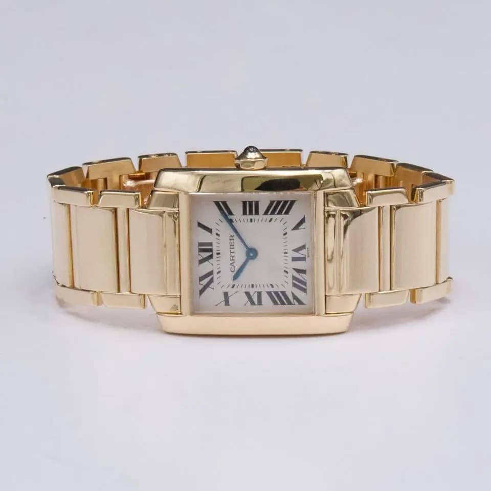 Cartier Tank Francaise W50003N2 Midsize Ladies Watch