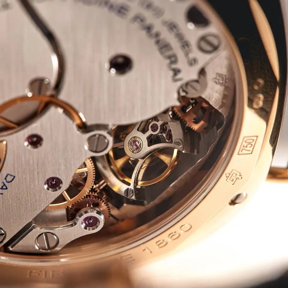 Panerai Radiomir Tourbillon GMT Oro Rosso 18K Rose Gold PAM00330 - COM003630