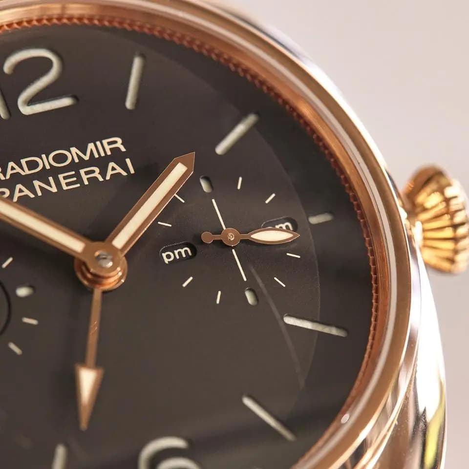 Panerai Radiomir Tourbillon GMT Oro Rosso 18K Rose Gold PAM00330 - COM003630