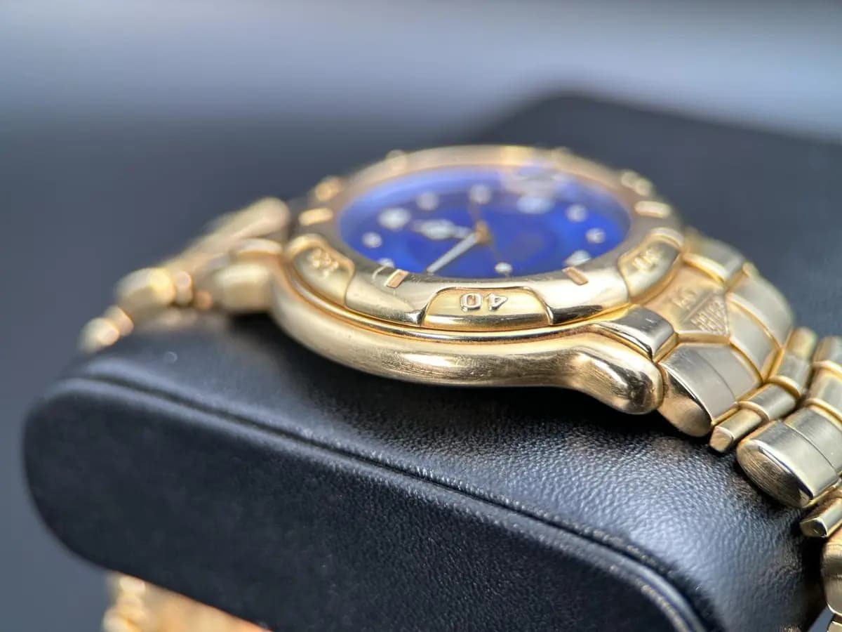 TAG Heuer 6000 Chronometer 18K Yellow Gold 39mm Watch