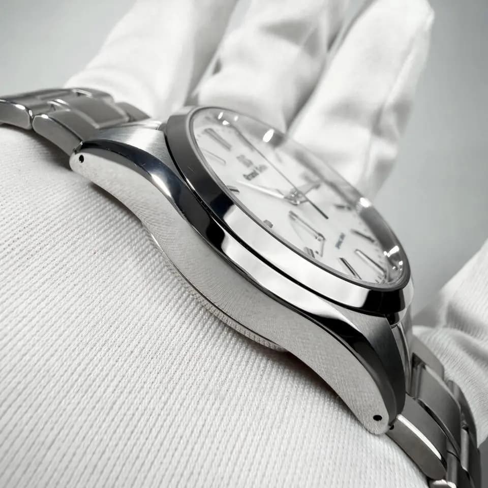 Grand Seiko 2026 Grand Seiko Heritage Collection Snowflake SBGA211G 41MM White Titanium B/pHeritage Snowflake