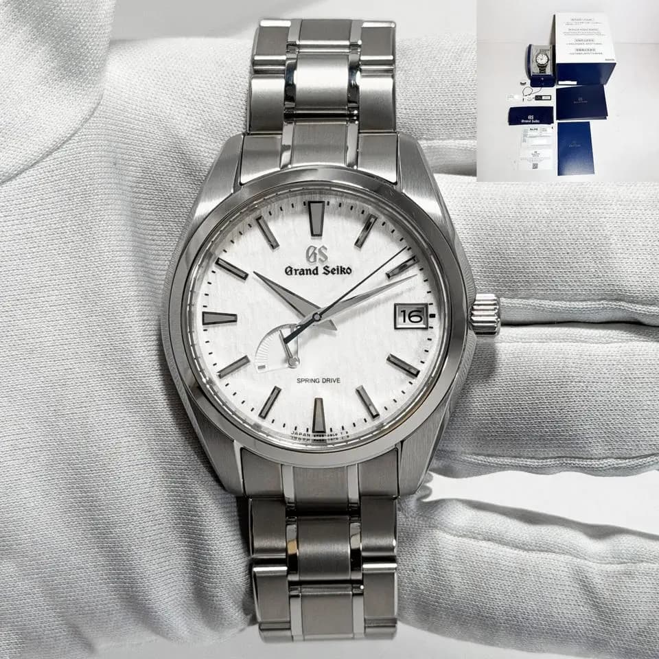 Grand Seiko 2026 Grand Seiko Heritage Collection Snowflake SBGA211G 41MM White Titanium B/pHeritage Snowflake