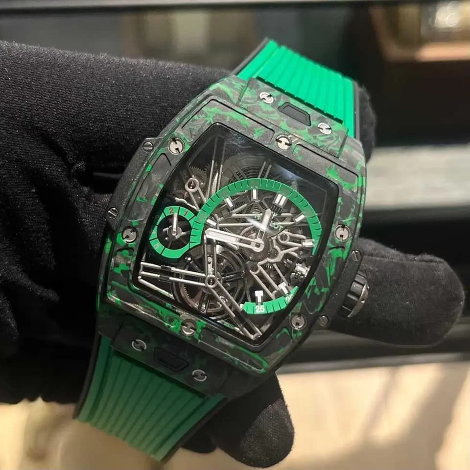 Hublot Spirit Of Big Bang Tourbillon Green 42 Mm