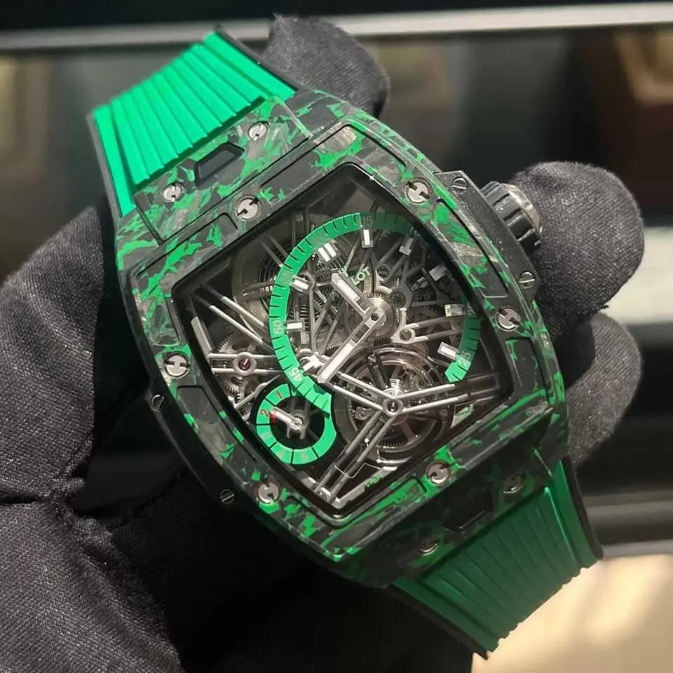 Hublot Spirit Of Big Bang Tourbillon Green 42 Mm