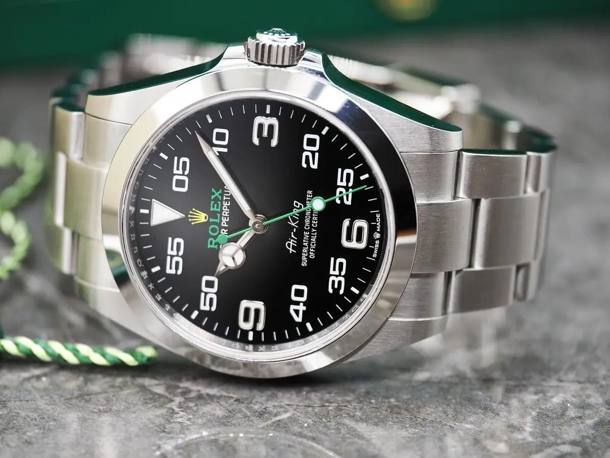 Rolex Air King Ref. 126900 - Fullset from 2022 - Initial purchase invoice