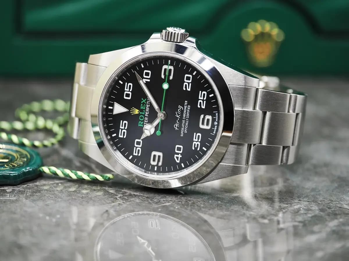 Rolex Air King Ref. 126900 - Fullset from 2022 - Initial purchase invoice