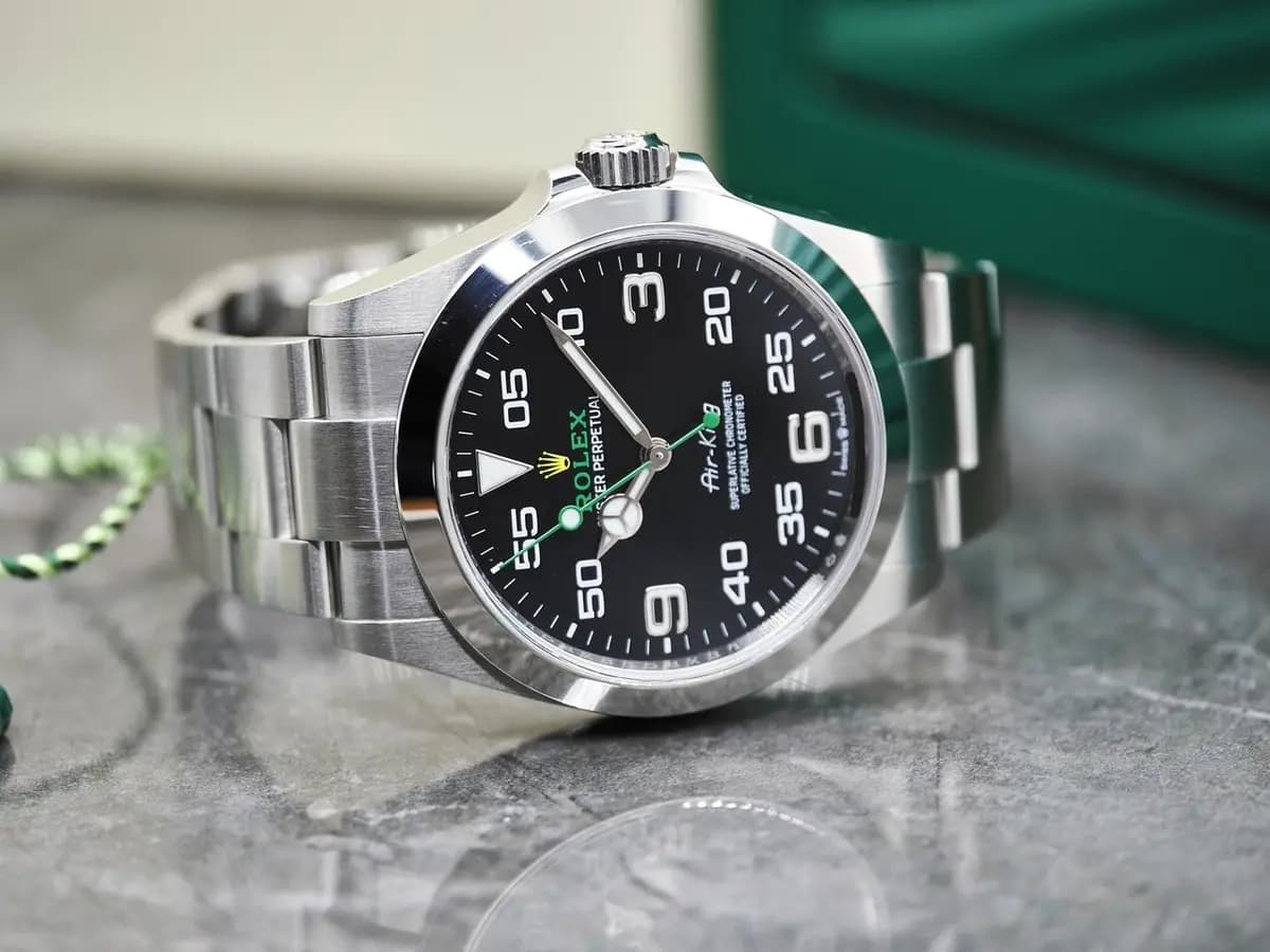 Rolex Air King Ref. 126900 - Fullset from 2022 - Initial purchase invoice