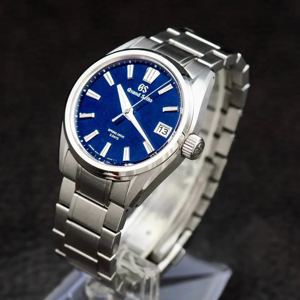 Grand Seiko Evolution 9 Collection Grand Seiko SLGA021 Lake Suwa Blue Spring Drive 5-Day