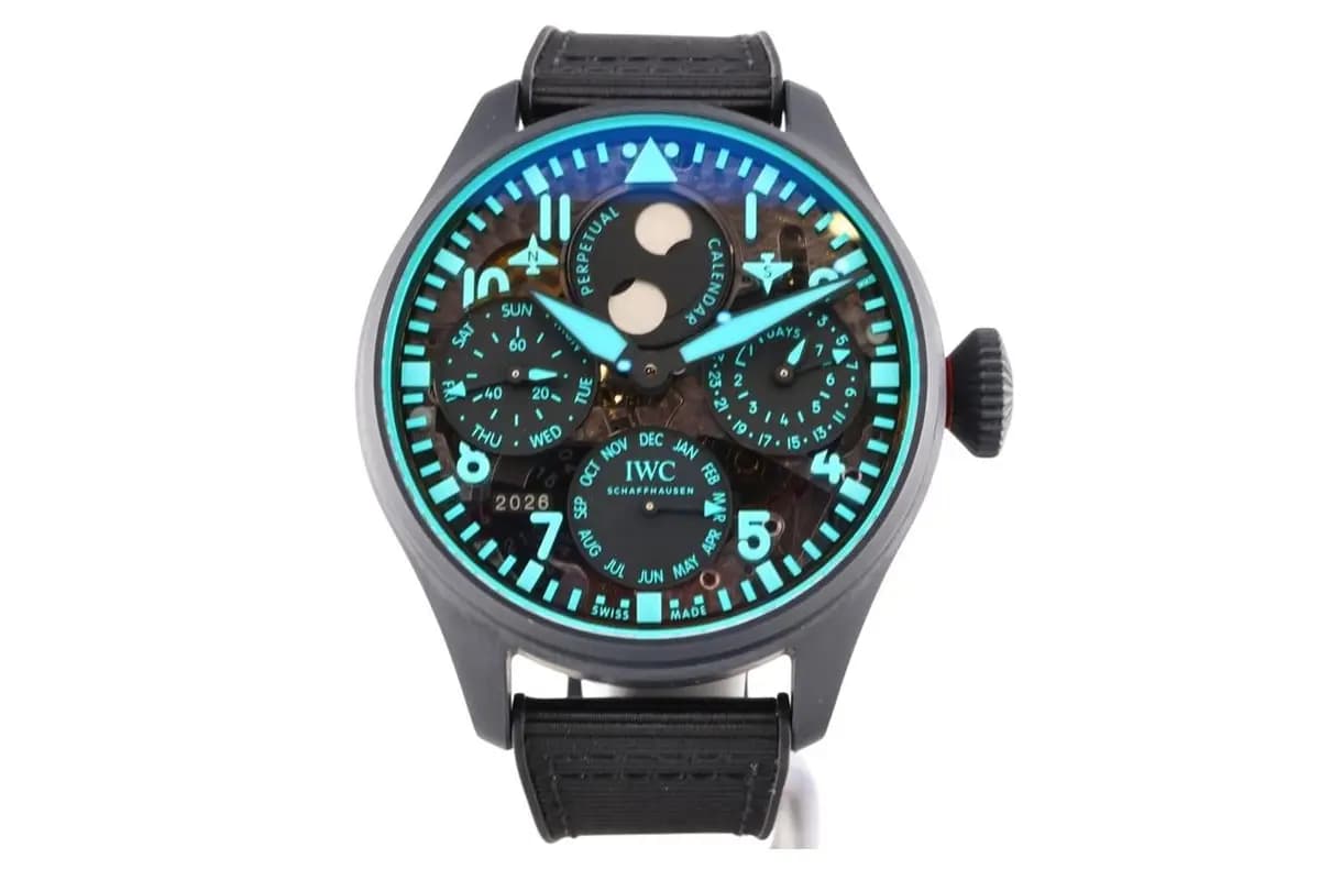 IWC Big Pilot - Perpetual Calendar Toto Wolff X Mercedes-AMG Petronas Formula One Team - Limited Edition 100 Pieces -