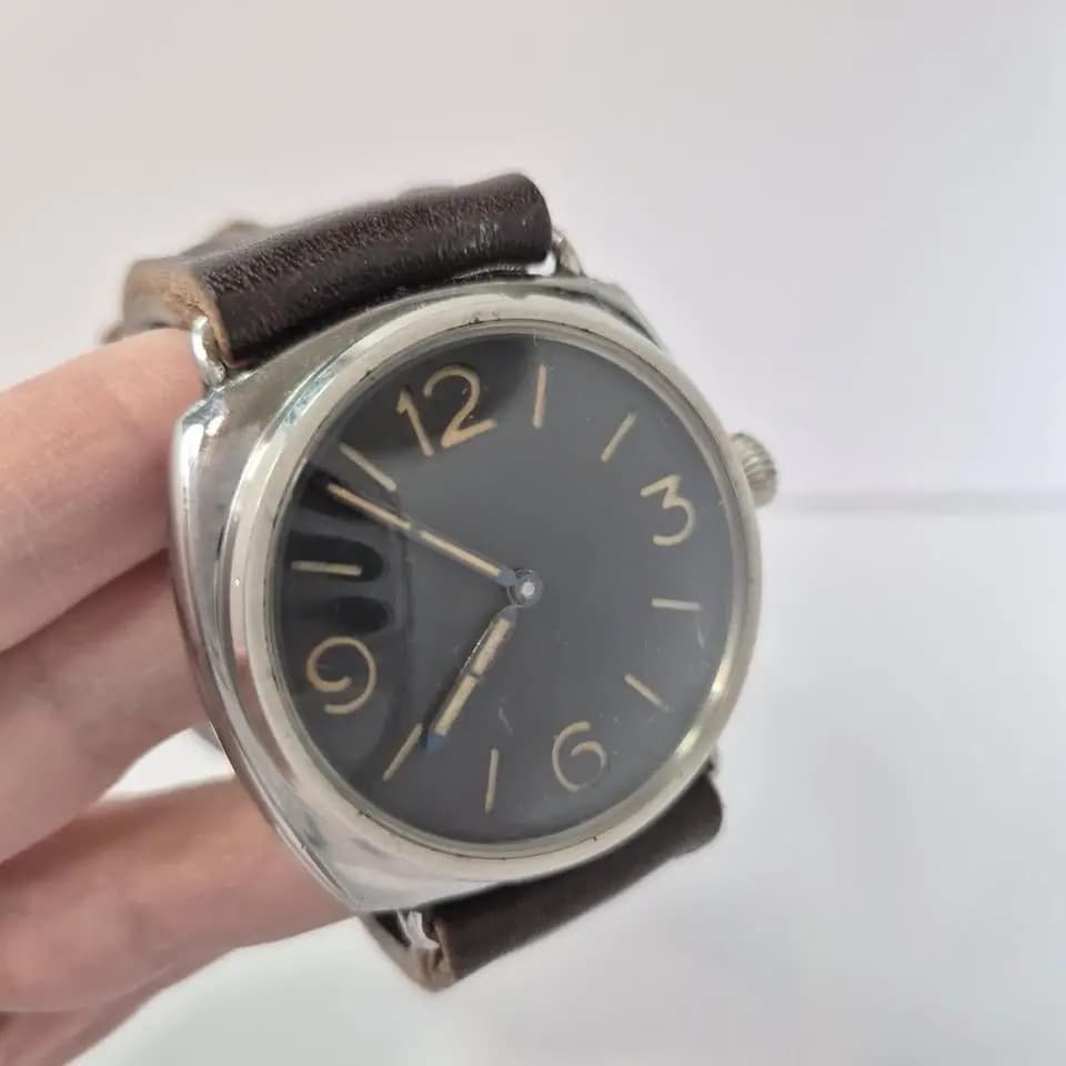 Panerai Radiomir Kampfschwimmer Anonymous Rolex Movement Circa 1941