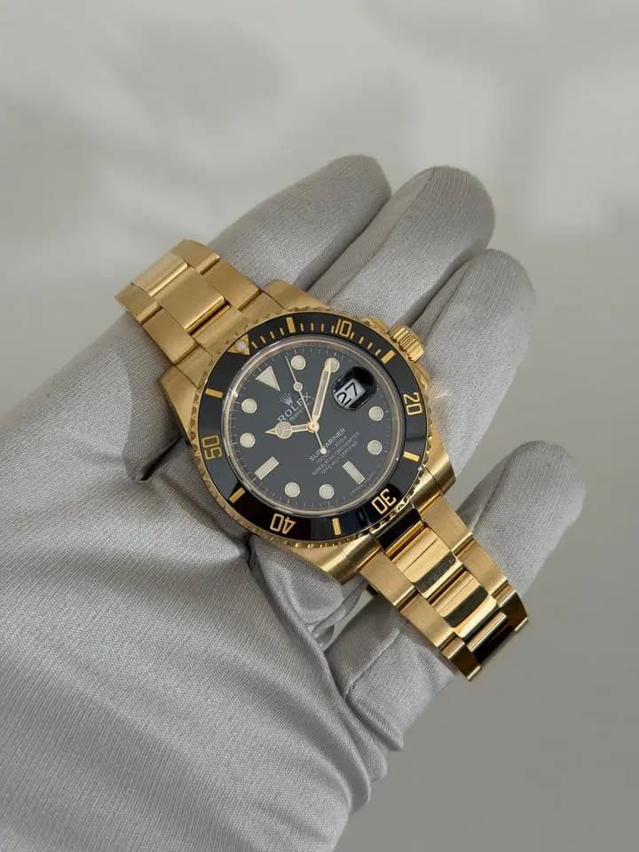 Rolex 116618LN Yellow Gold - Full Set - 2018