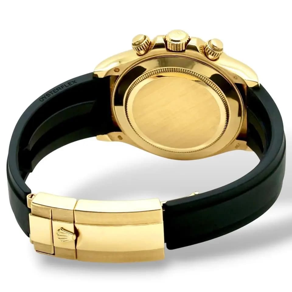 Rolex Daytona Cosmograph Yellow Gold Oysterflex "Eye Of The Tiger" AM Setting 116518LN 116588TBR