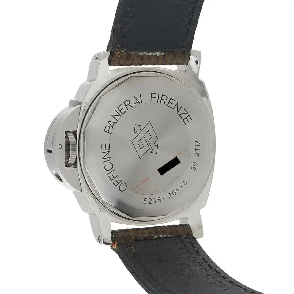 Panerai Officine Luminor Pre-Vendôme Steel Watch 5218-201/a