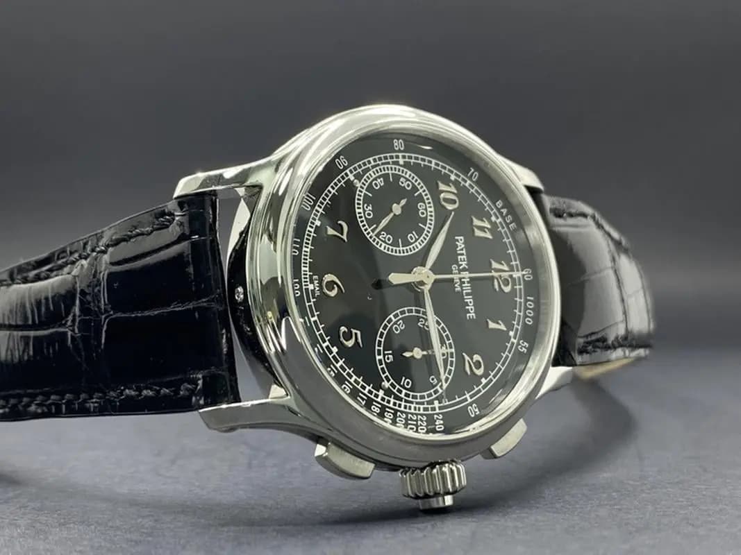 Patek Philippe Grand Complications Split-Seconds Chronograph Platinum Black - 5370P-001