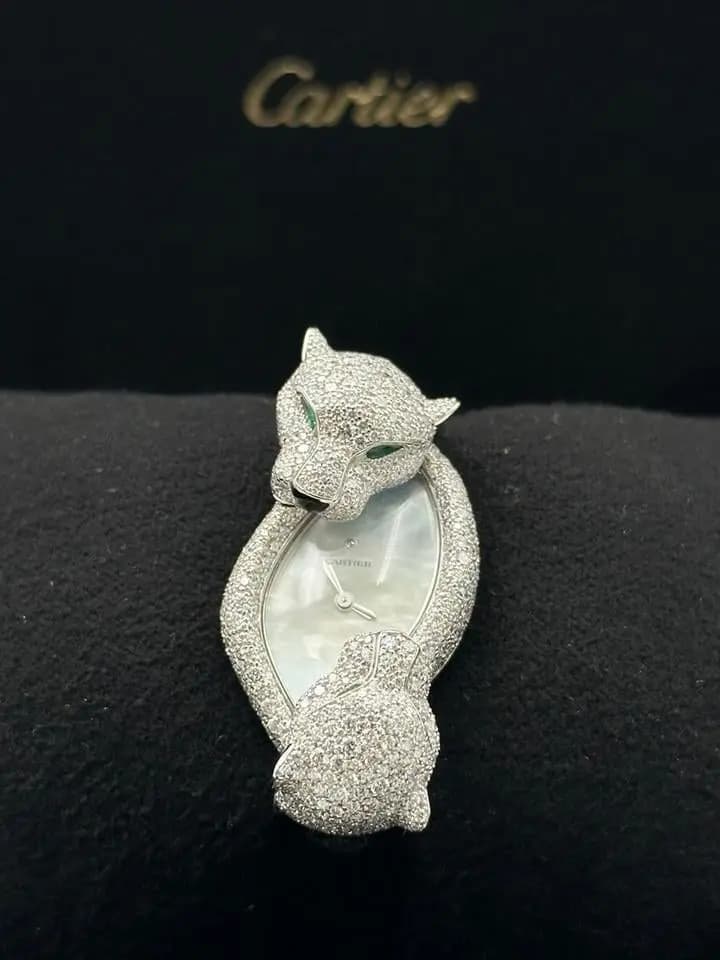 Cartier Panther Crash Diamonds