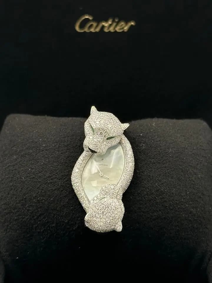 Cartier Panther Crash Diamonds