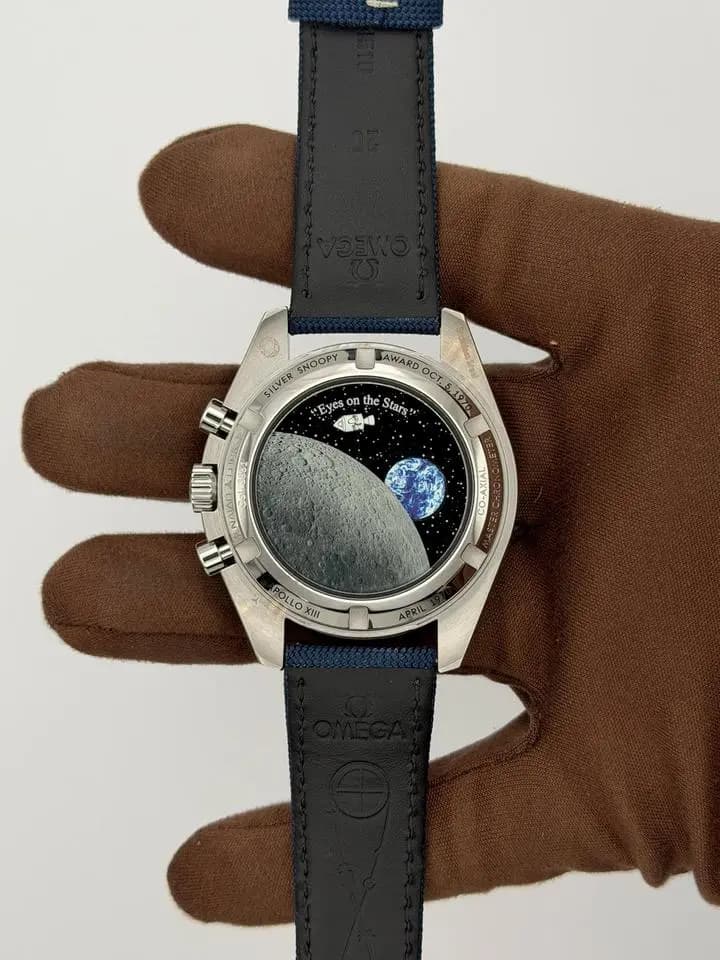 Omega 2022 Omega Speedmaster Anniversary Series Co-Axial Master Chronometer Chronograph “Silver Snoopy Award” 42mm Stainless Steel 310.32.42.50.02.00