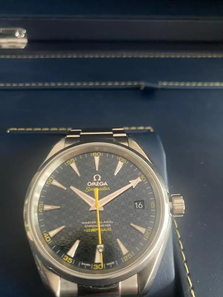 Omega Seamaster Aqua Terra James Bond 007 Limited Edition, Like New
