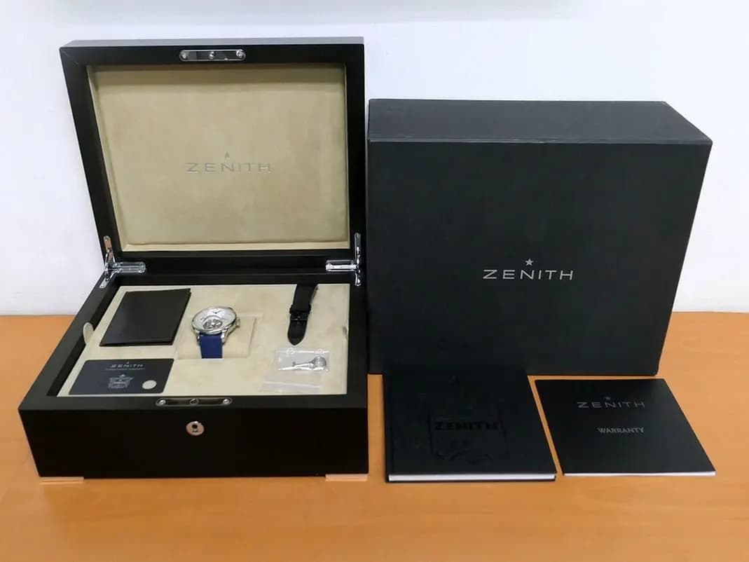 Zenith Academy Christophe Colomb 65.2210.8804/01.C630 "gyroscopic"Zero-Gravity" 18k White Gold LTD 25pc