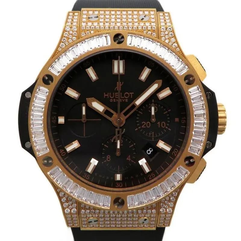 Hublot Big Bang Evolution Baguette Bezel, Diamond Lugs 301.PX.1180.RX.0904