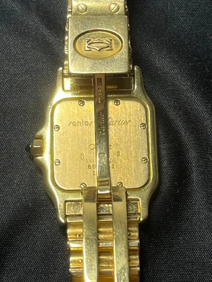 Cartier Santos 29mm Full Set 18k Gold