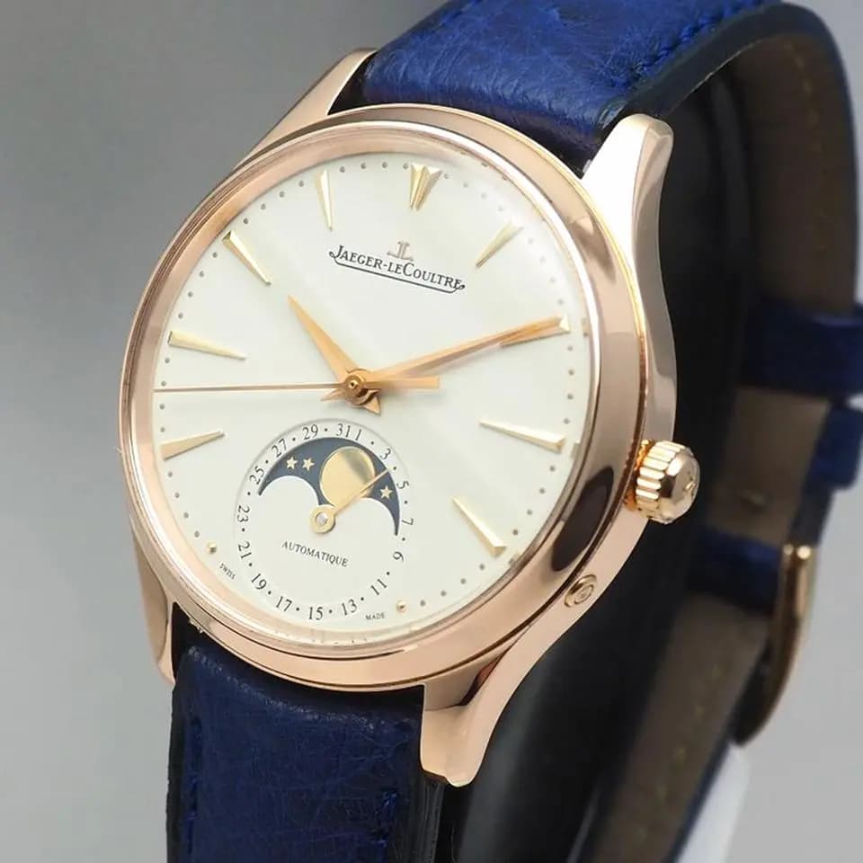 Jaeger-LeCoultre Jaeger LeCoultre Master Ultra Thin Moon 18k Rose Gold 145.2.64 / Q1252520 Box