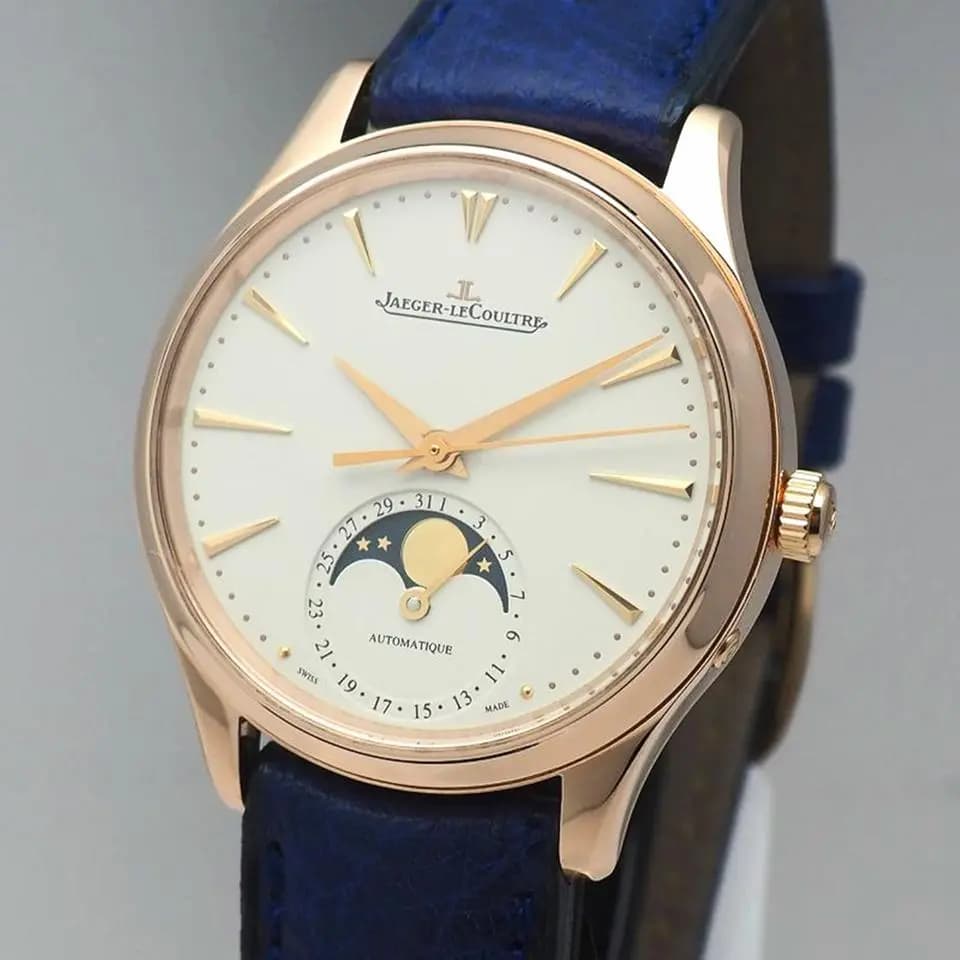 Jaeger-LeCoultre Jaeger LeCoultre Master Ultra Thin Moon 18k Rose Gold 145.2.64 / Q1252520 Box