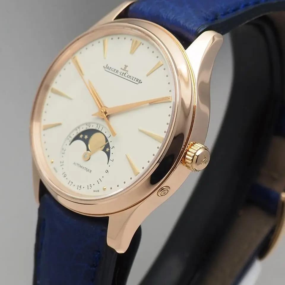 Jaeger-LeCoultre Jaeger LeCoultre Master Ultra Thin Moon 18k Rose Gold 145.2.64 / Q1252520 Box
