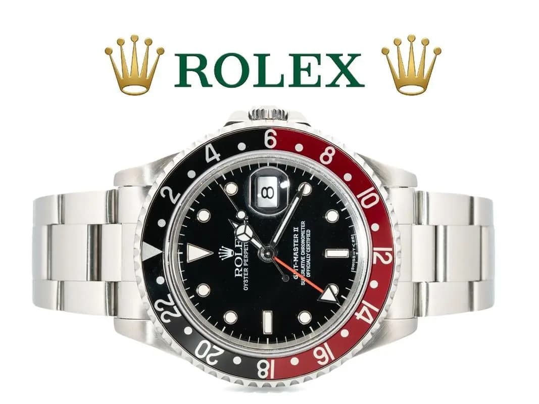Rolex GMT-Master II • COKE • LC100 • Tritium • Service 2026 •