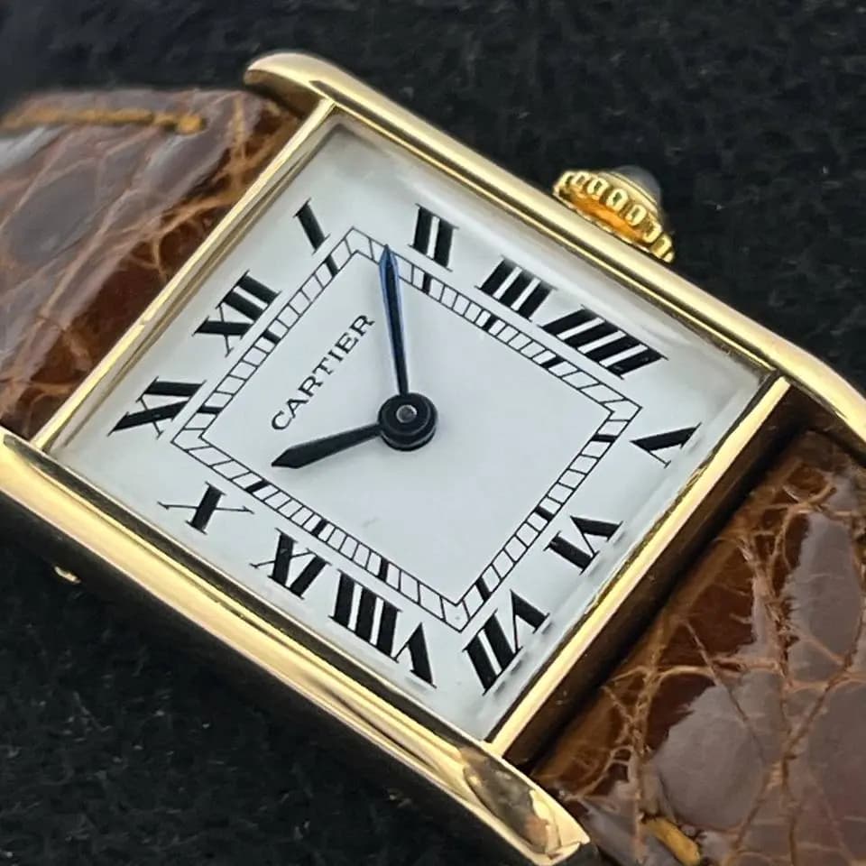 Cartier Tank Louis Cartier Paris Spider Dial