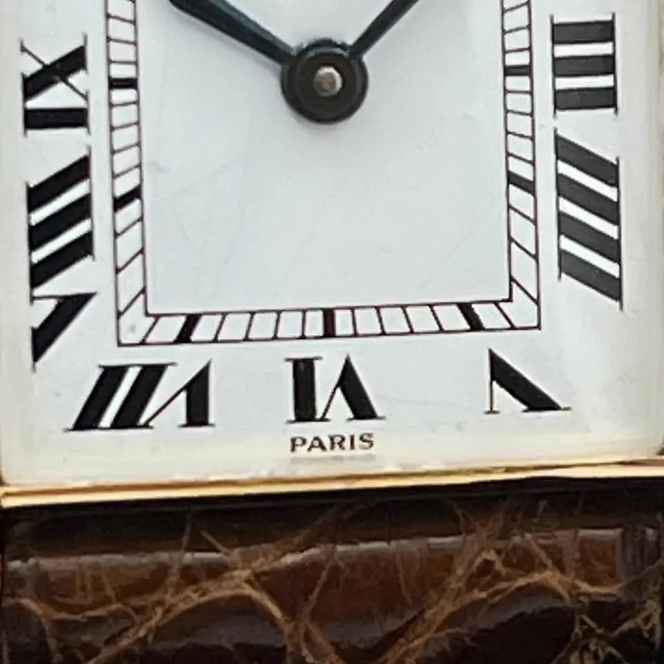 Cartier Tank Louis Cartier Paris Spider Dial