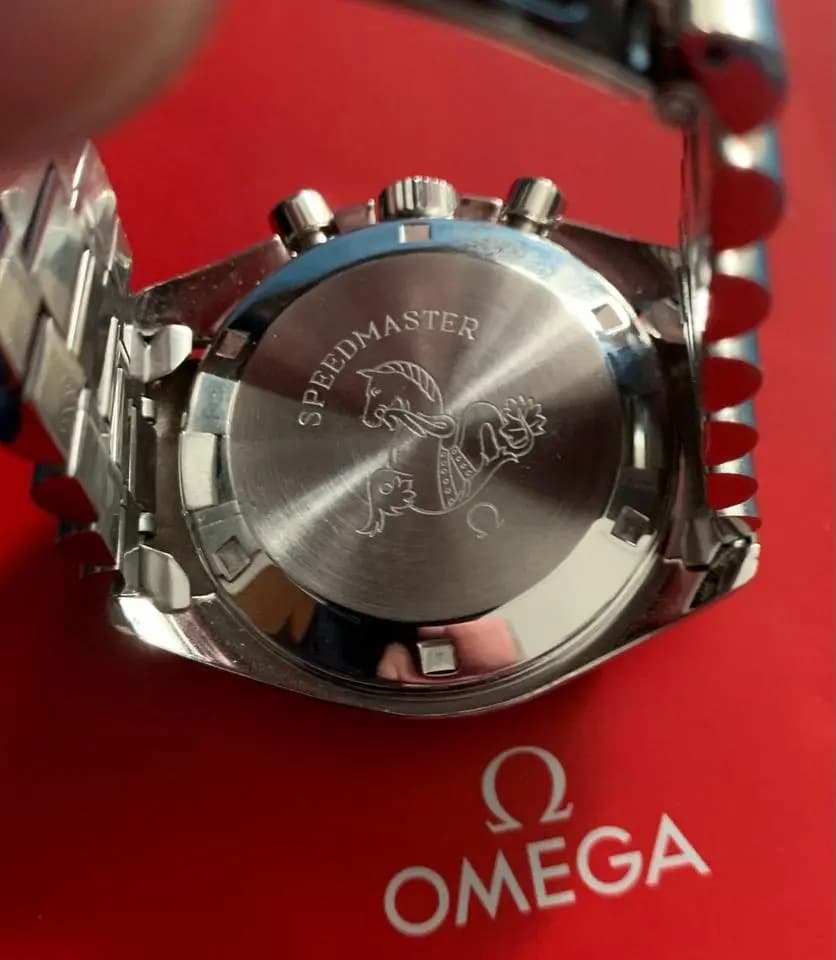 Omega Speedmaster Call:321 ref: 055ST 145.012-67 SP Red Racing