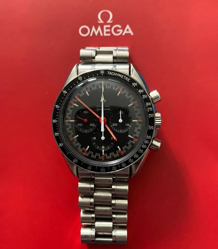 Omega Speedmaster Call:321 ref: 055ST 145.012-67 SP Red Racing