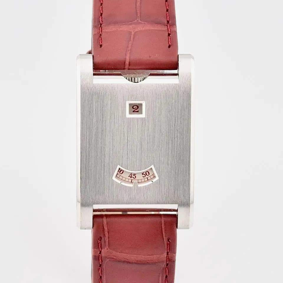 Cartier Tank A Guichets Limited Edition Platinum