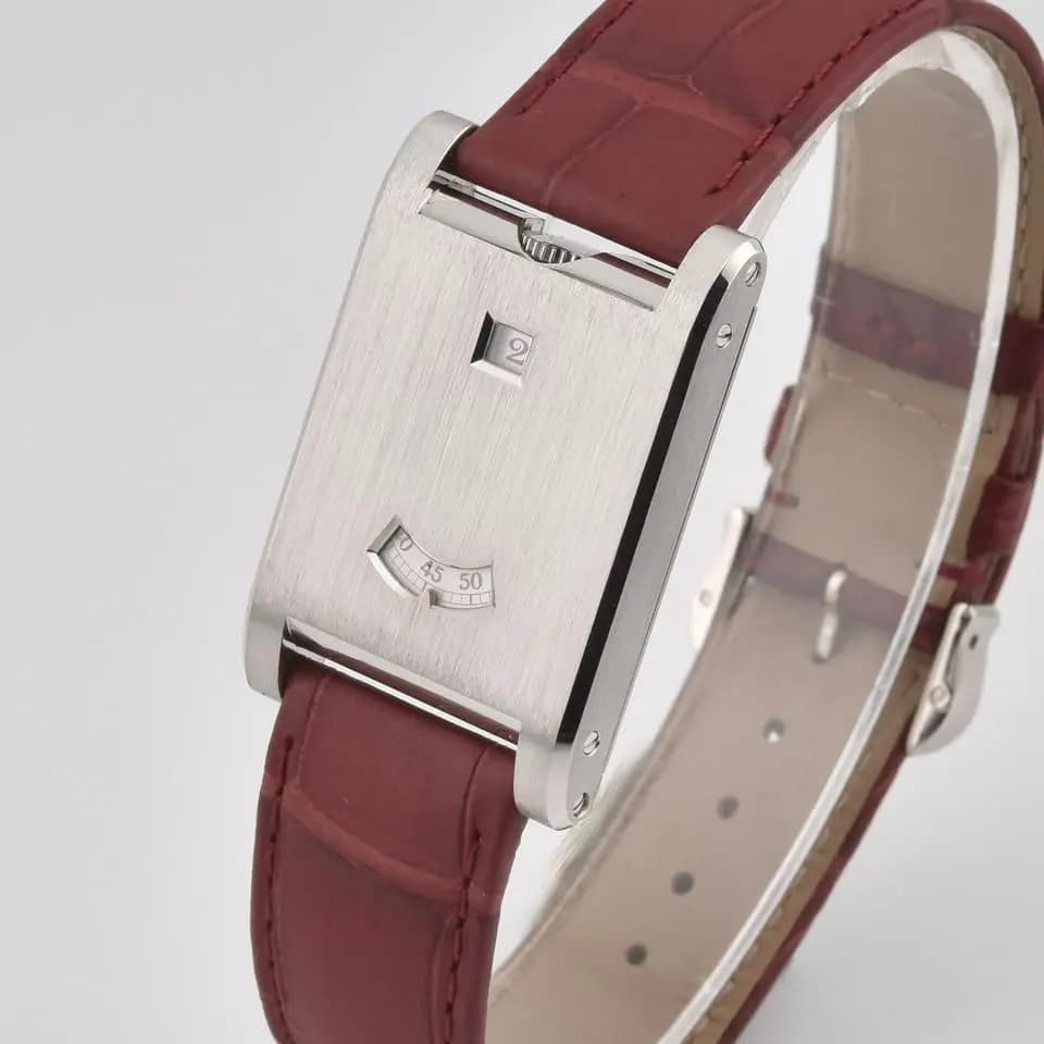 Cartier Tank A Guichets Limited Edition Platinum