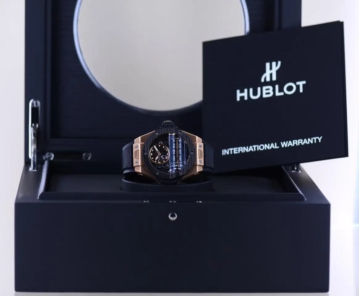 Hublot MP-11 18K Roségold King Gold 14 Days Carbon 3D Limited Luxusuhr B+P