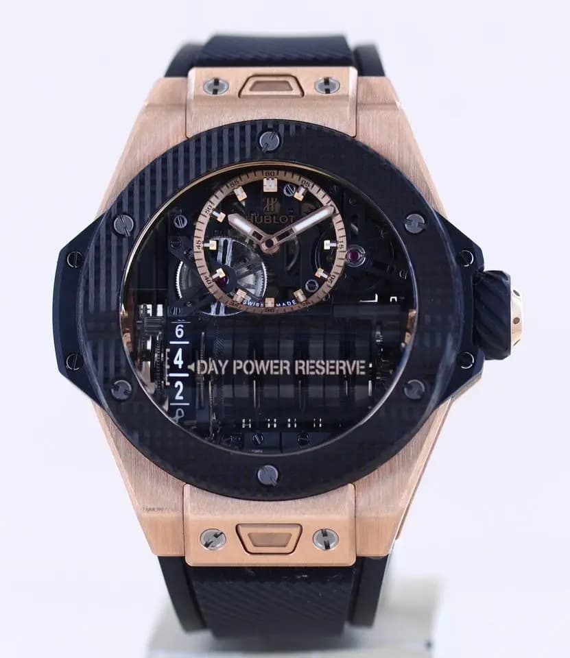 Hublot MP-11 18K Roségold King Gold 14 Days Carbon 3D Limited Luxusuhr B+P