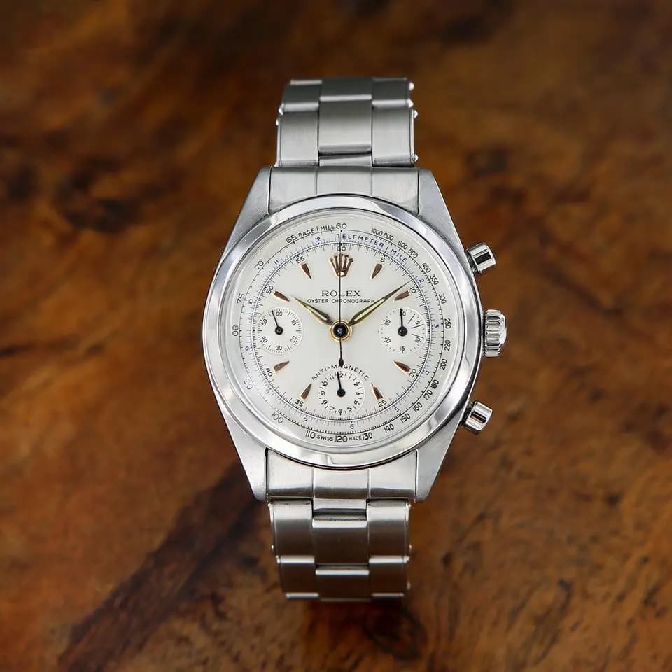 Rolex Vintage Chronograph Ref. 6234, Stainless Steel, from year 1957
