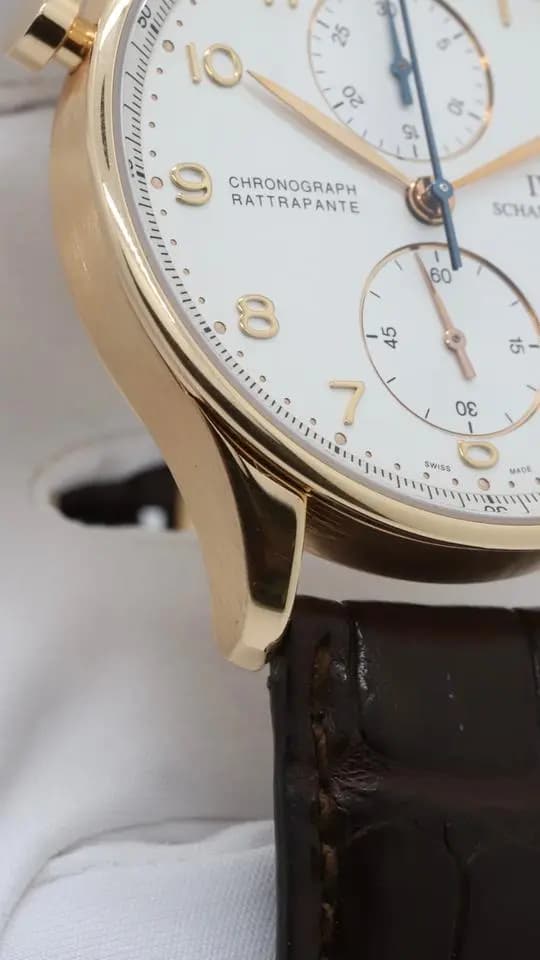 IWC Rattrapante Chronograph Box Only, Service Paper