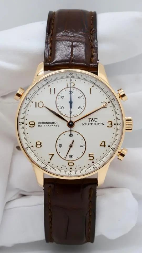 IWC Rattrapante Chronograph Box Only, Service Paper