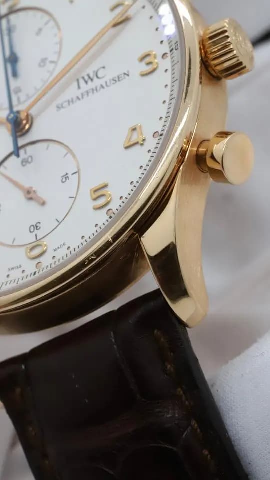 IWC Rattrapante Chronograph Box Only, Service Paper