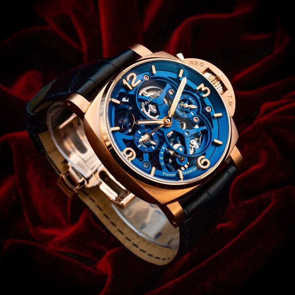 Panerai Luminor Tourbillon GMT Goldtech 47mm PAM01060 Complete Set
