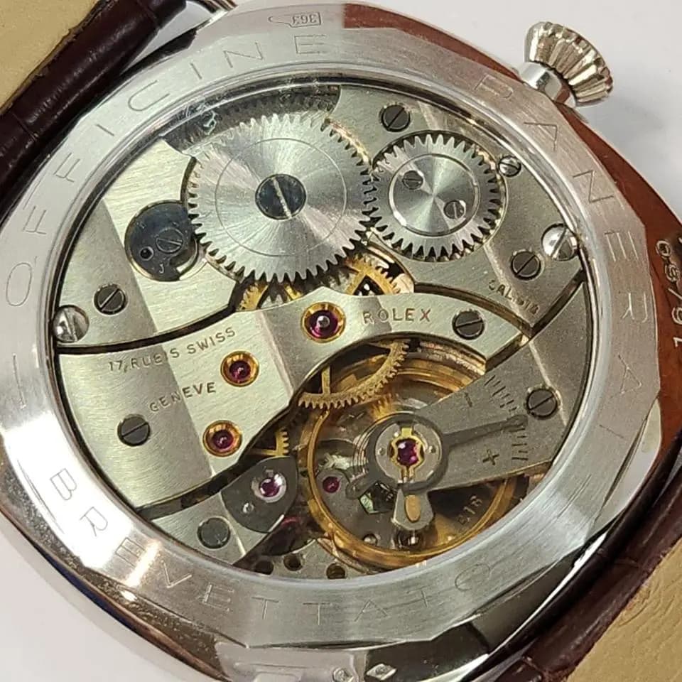 Panerai Radiomir Rolex Movement Platinium Limited Edition 47mm Completo