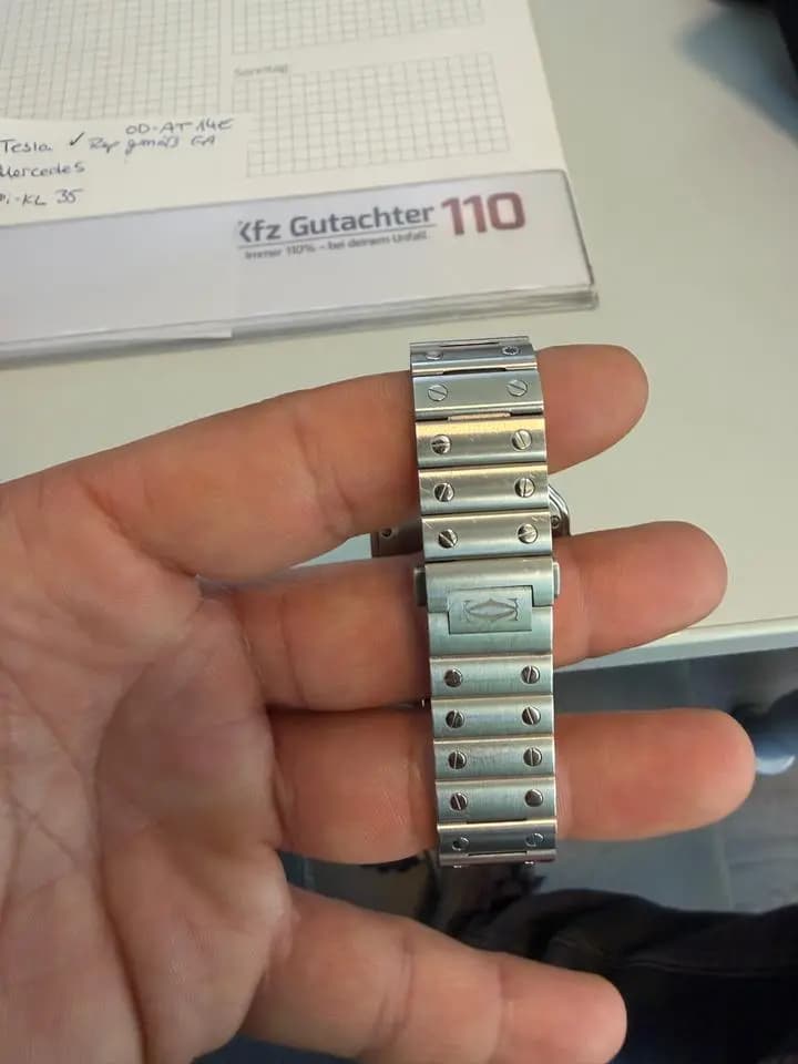 Cartier Santos De Cartier Full Set