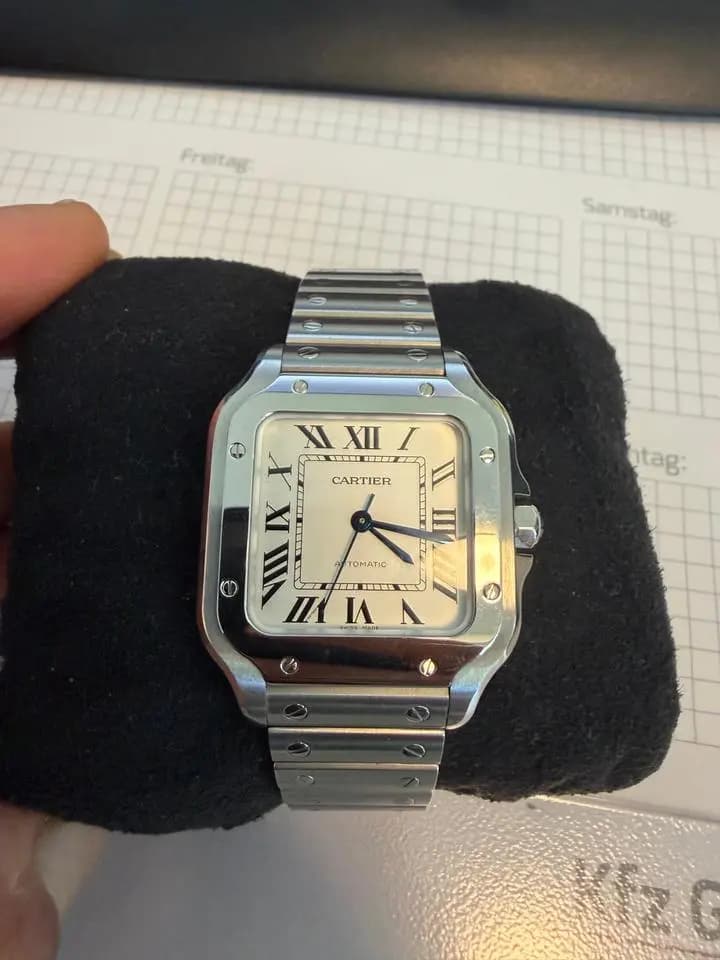 Cartier Santos De Cartier Full Set
